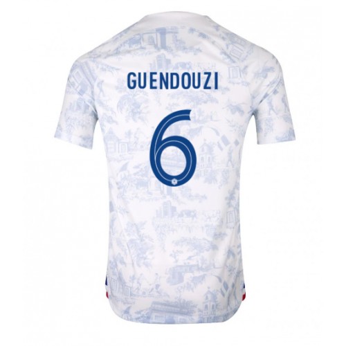 Fotbalové Dres Francie Matteo Guendouzi #6 Venkovní MS 2022 Krátký Rukáv